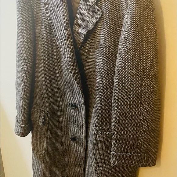 Vintage 60’s-70’s Wool Overcoat Trench Union Made. - Picture 2 of 15